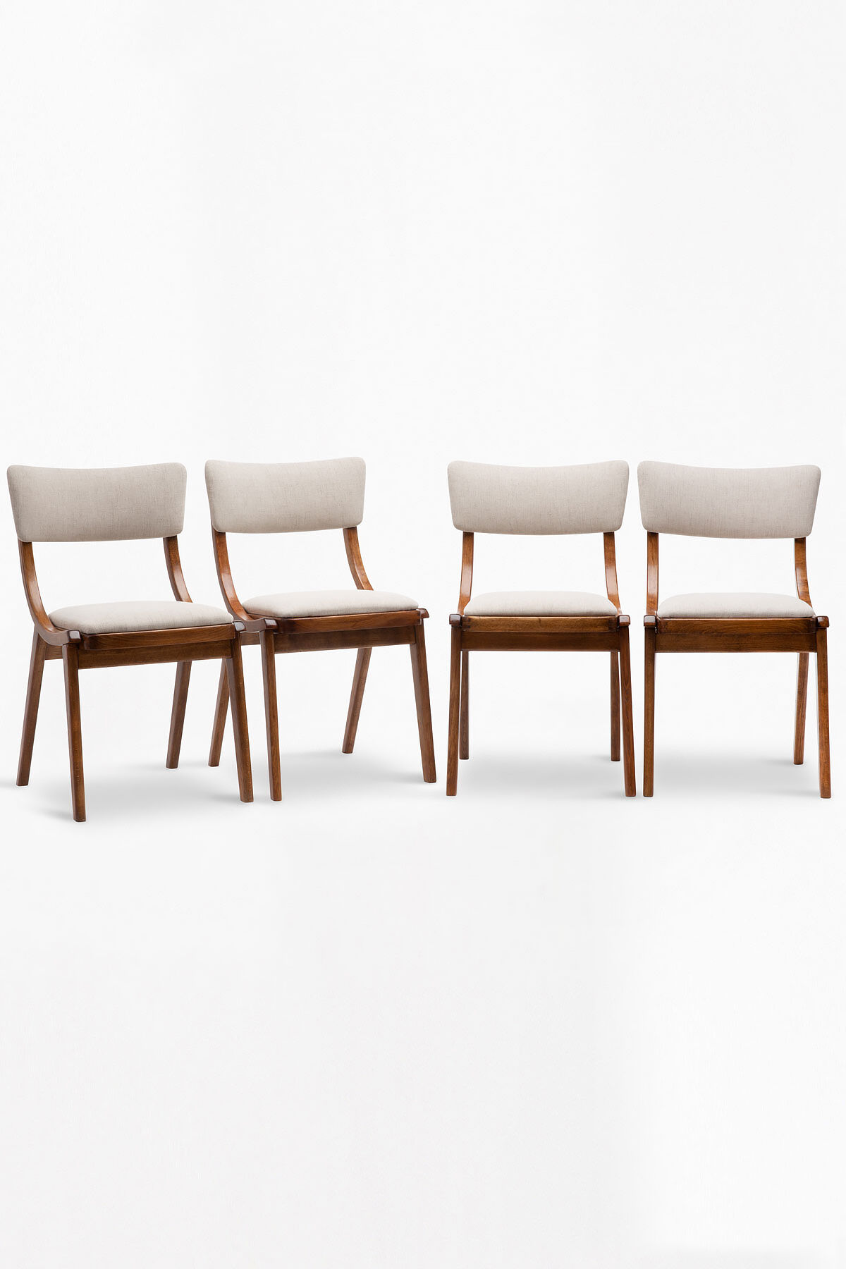 Set of 4 skoczek chairs from the 60s