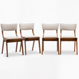 Set of 4 skoczek chairs from the 60s