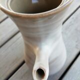 Trio of artisan sandstone teapots