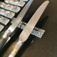 11 glass knife holders