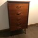 commode 5 tiroirs en teck 1960