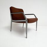 Rare armchair with footstool attributed to Gispen, 1960s