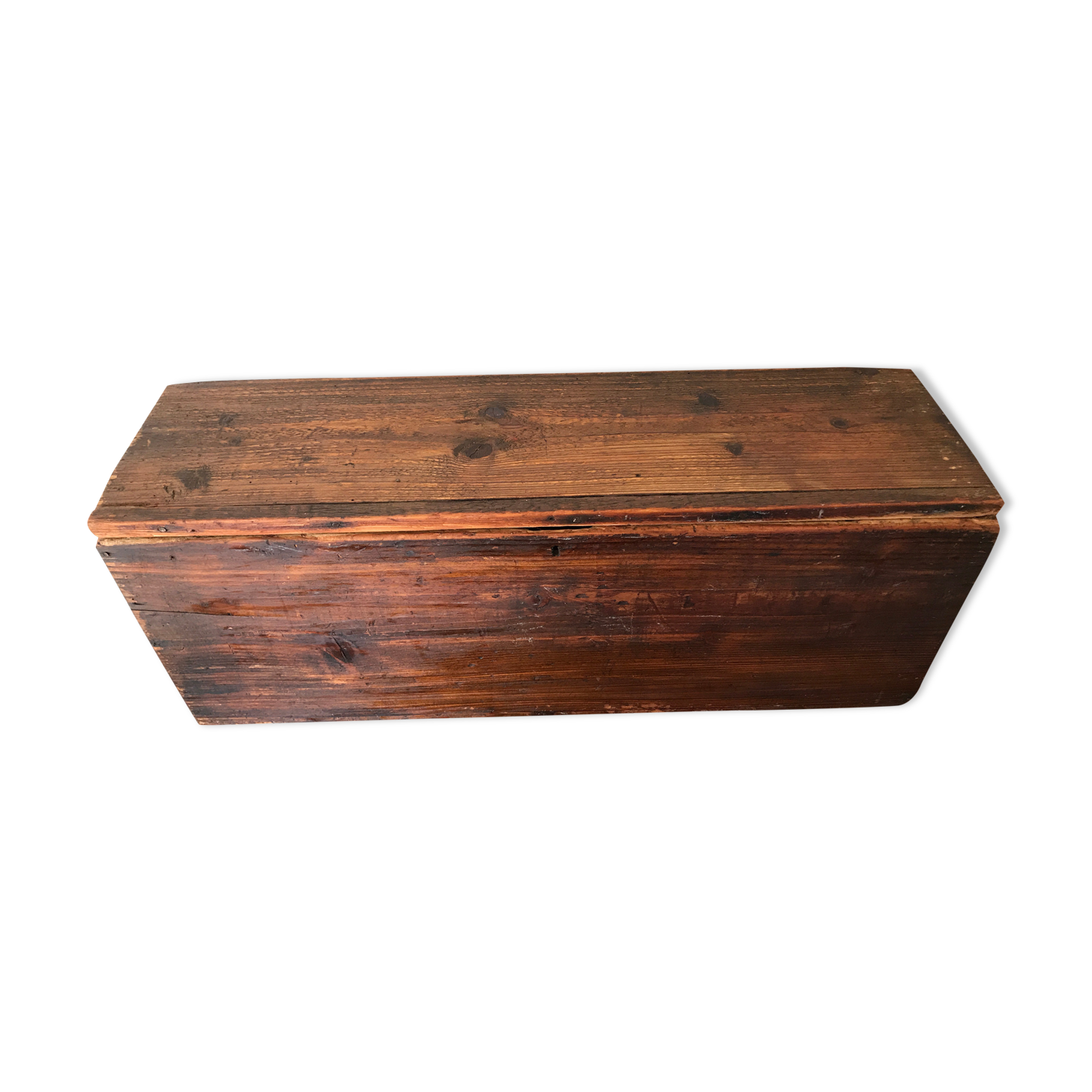 Raw wood box