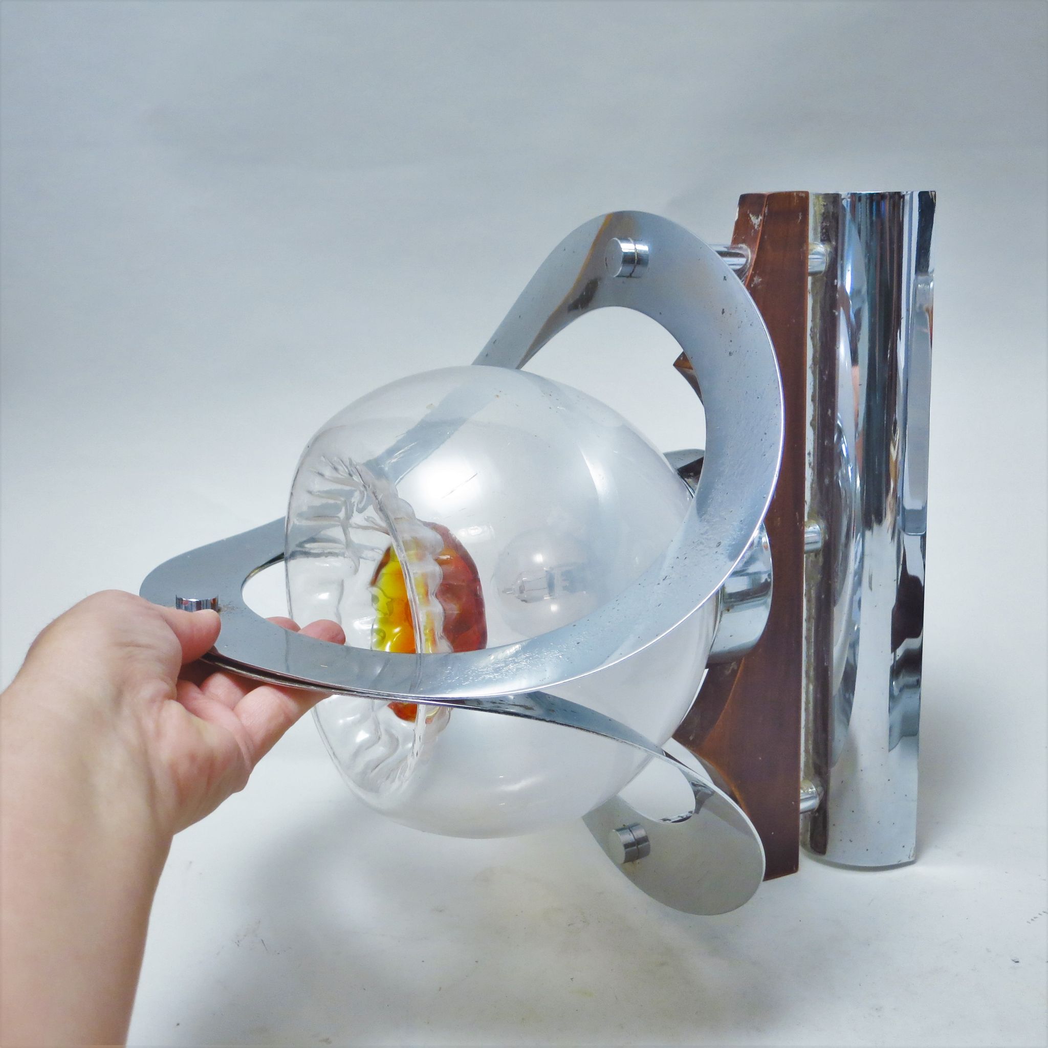 Pair of Mazzega 70s sconces