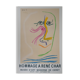 Pablo picasso: homage to rené char - signed lithograph (musée céret, 1969)