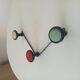 Vintage 1960s wall coat rack