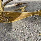 Pair of brass wall lights – Louis XVI style