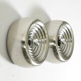 Set of two Padina Wall Lamps by Castiglioni for Flos, Italy, Circa 1970