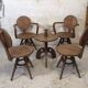 Lounge set armchair coffee table Sputnik vintage 60