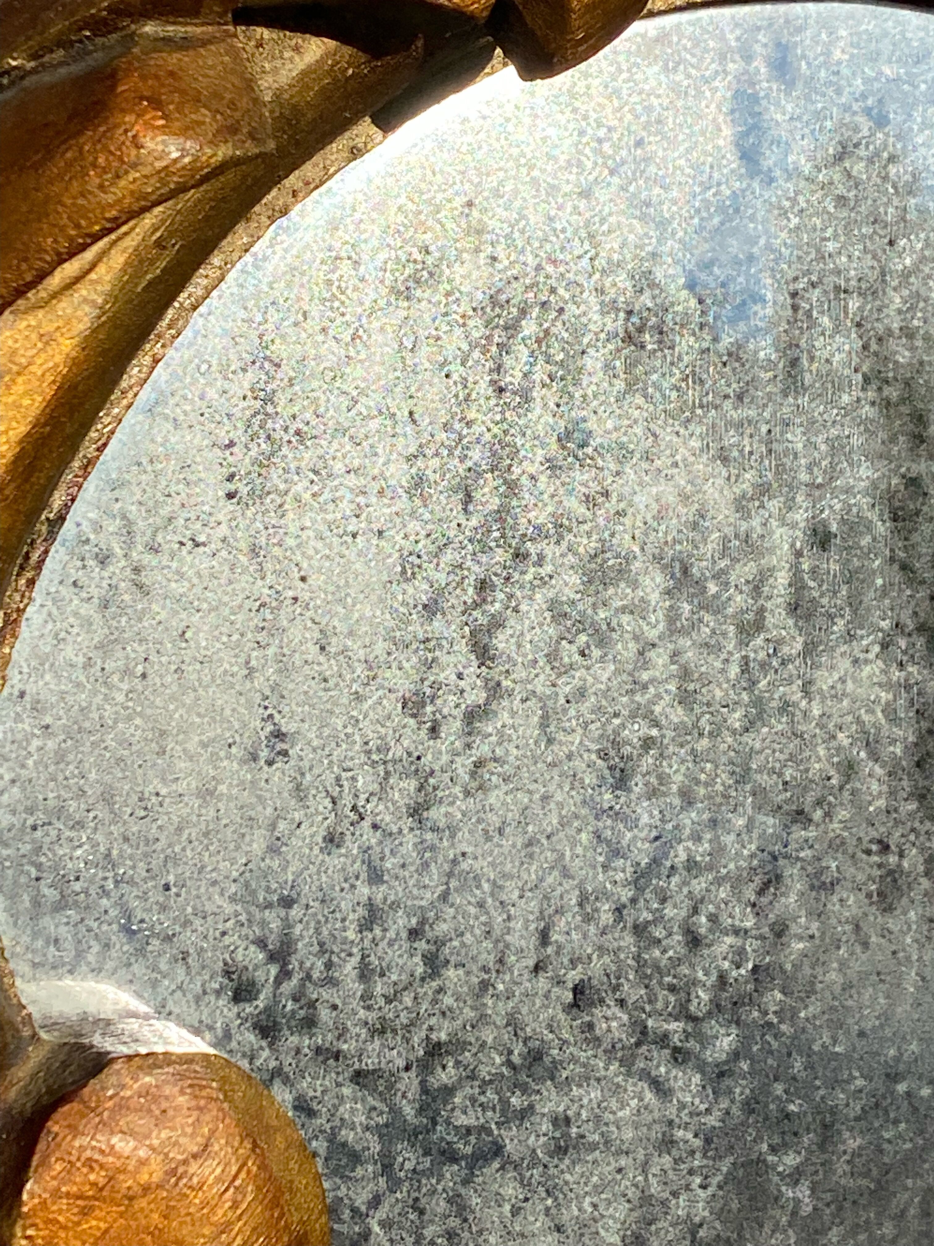 Louis XV style shell mirror