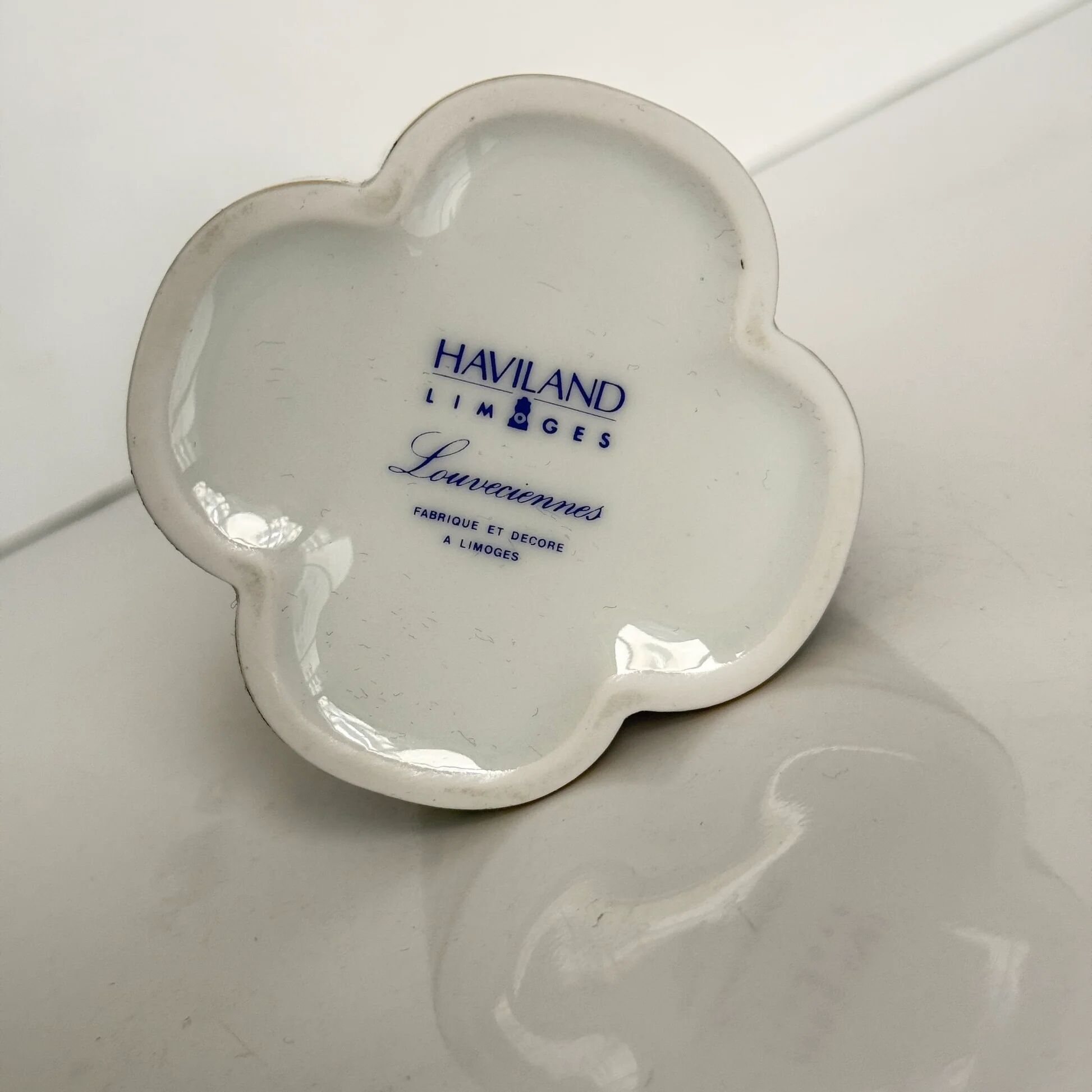 Haviland Limoges porcelain vase – Louveciennes model