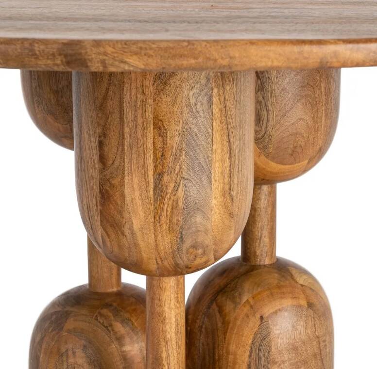 Mango wood dining table living room 12