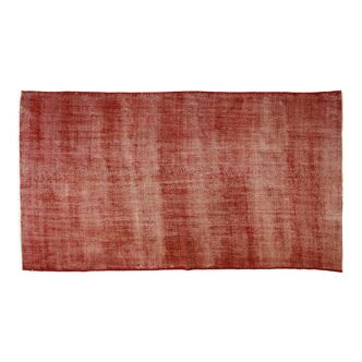 Anatolian handmade vintage rug 288 cm x 173 cm