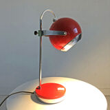 Red vintage eyeball lamp 60