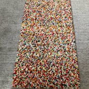 Tapis vintage en laine tissée