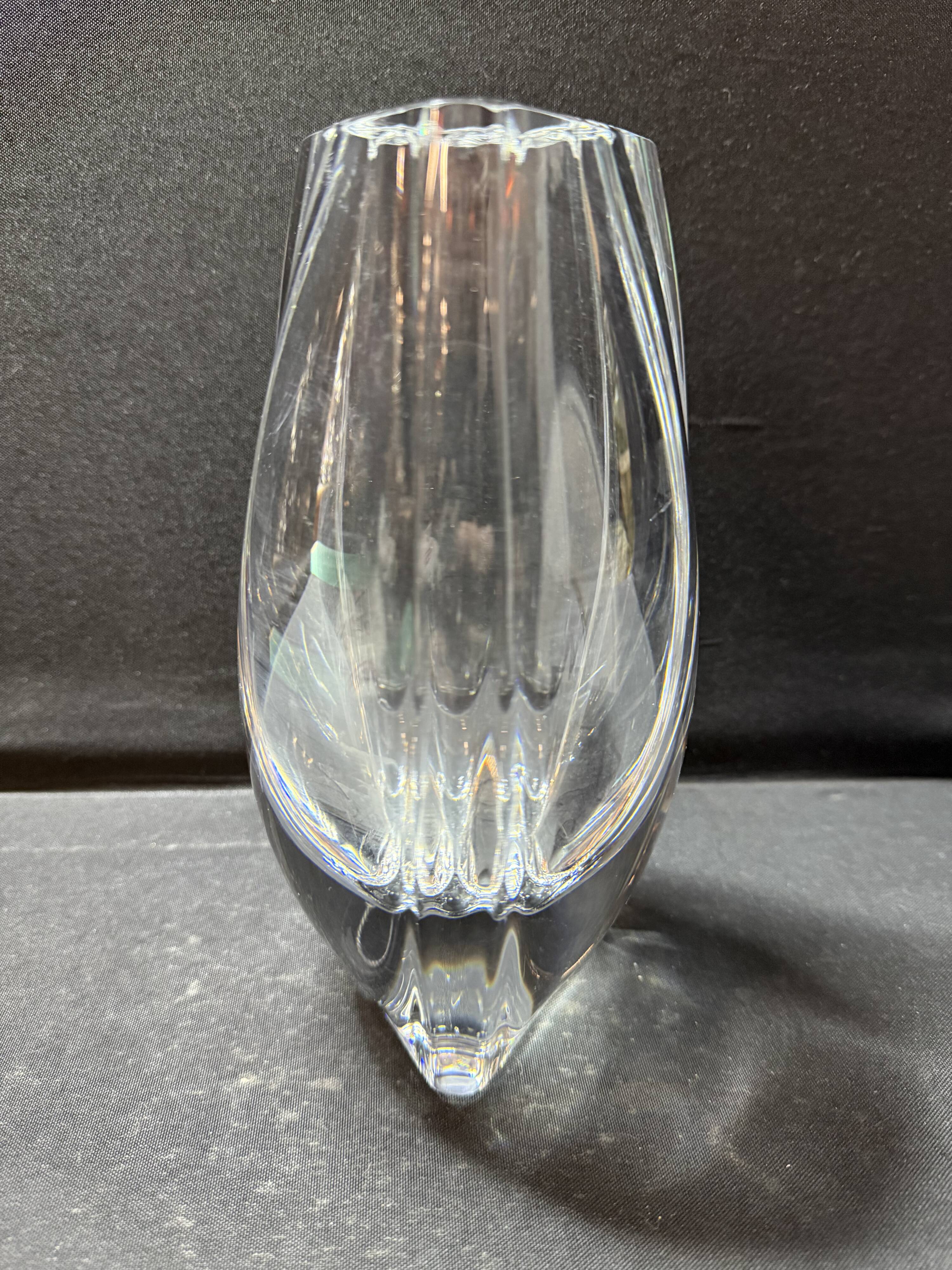 Baccarat Bouton d'or vase