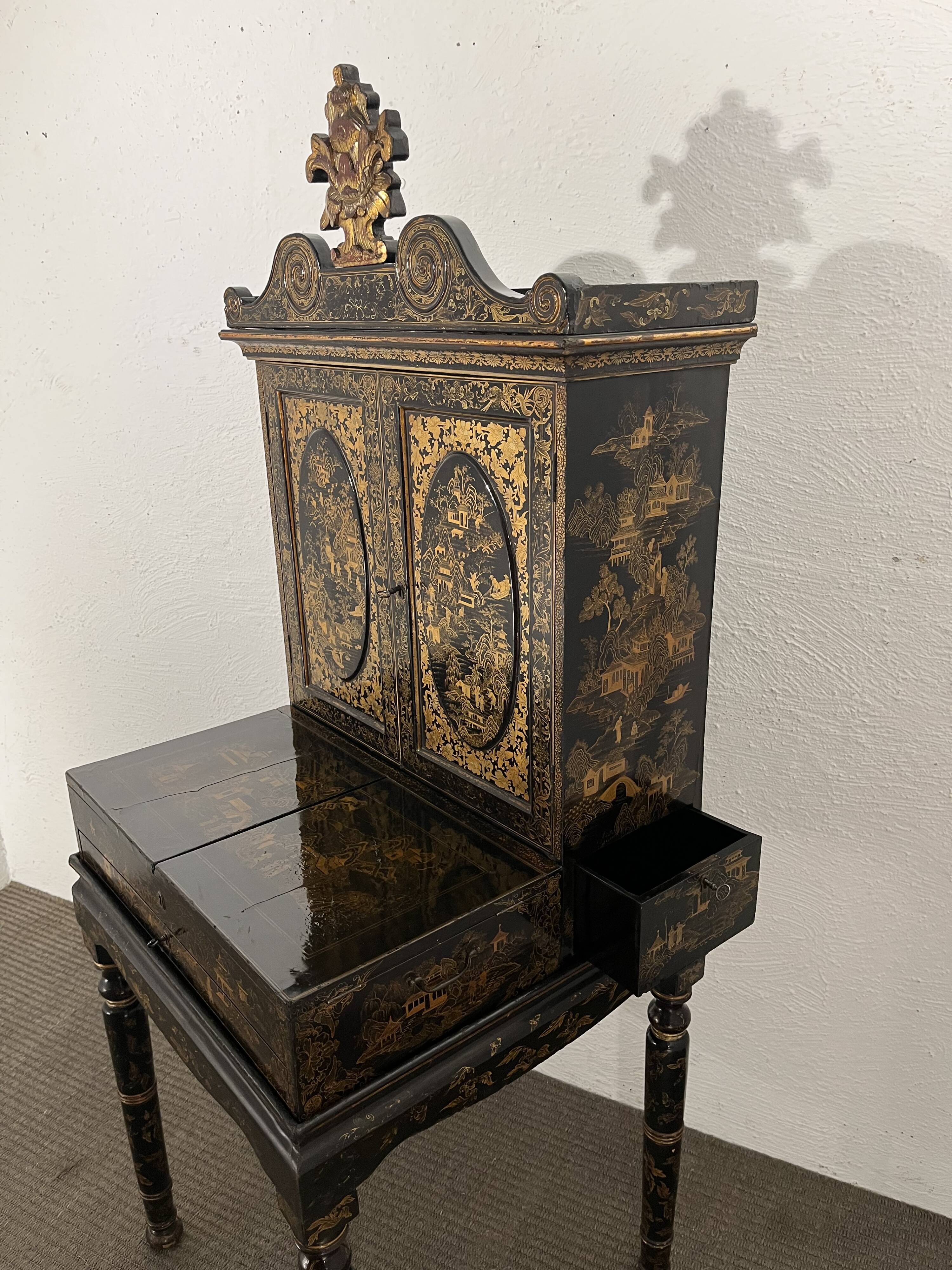 19th century Japanese-style office furniture