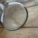 Set of 2 large glass jars