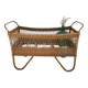 Rattan baby cot