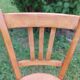 6 sanded bistro chairs