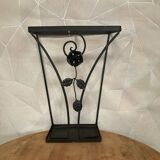 Art deco coat rack and umbrella stand set