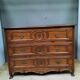 Chest of drawers in solid chene of the eighteenth sawcum