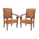 Paire de fauteuils style Restauration