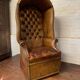 A Rare & Exceptional Deep-Buttoned Chesterfield Porter’s Chair Circa 1920’s