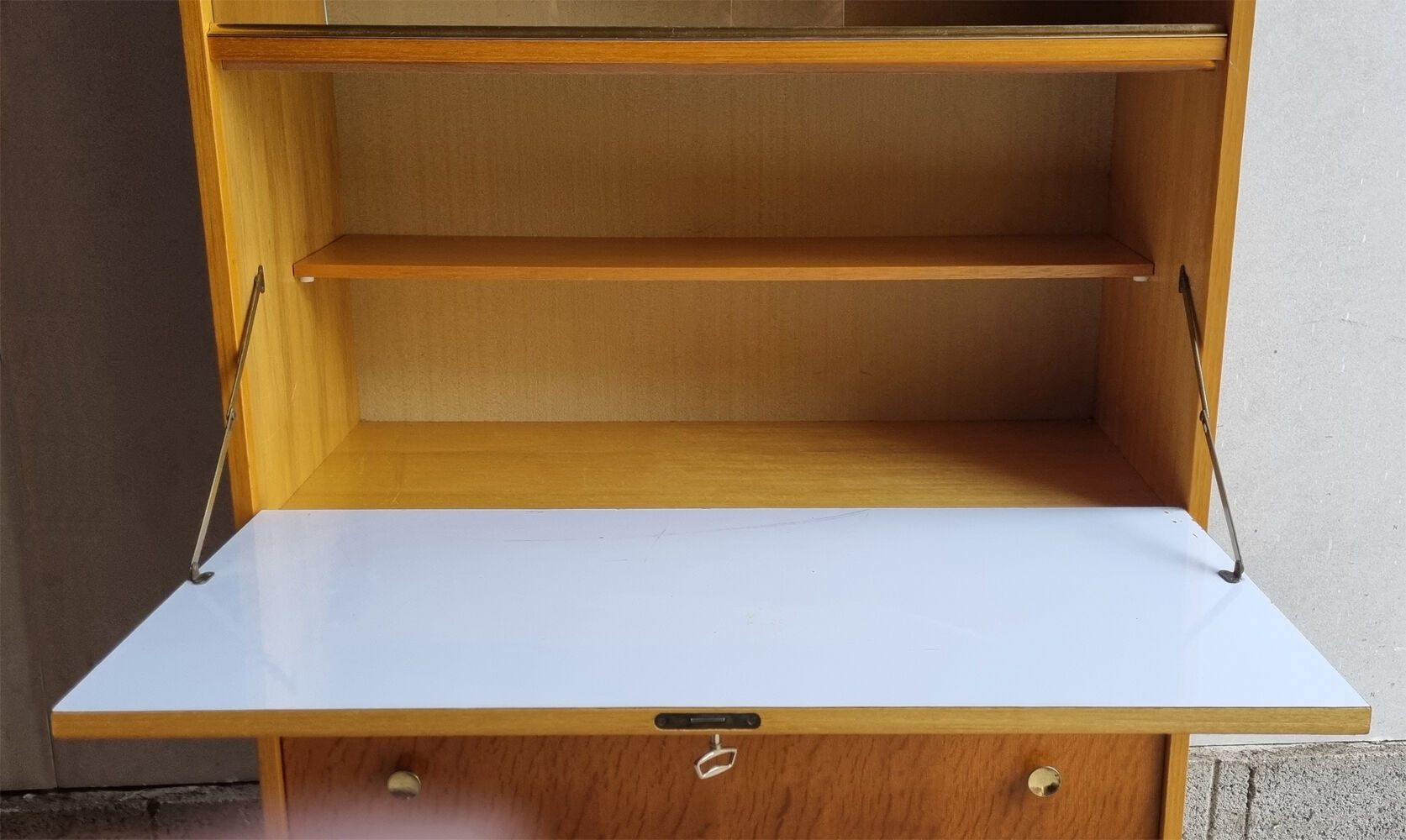 Secretary desk, vintage, 50s - 60s