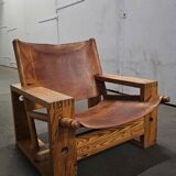 Pair of lounge chairs by Ate van Apeldoorn for Houtwerk Hattem, 1970s