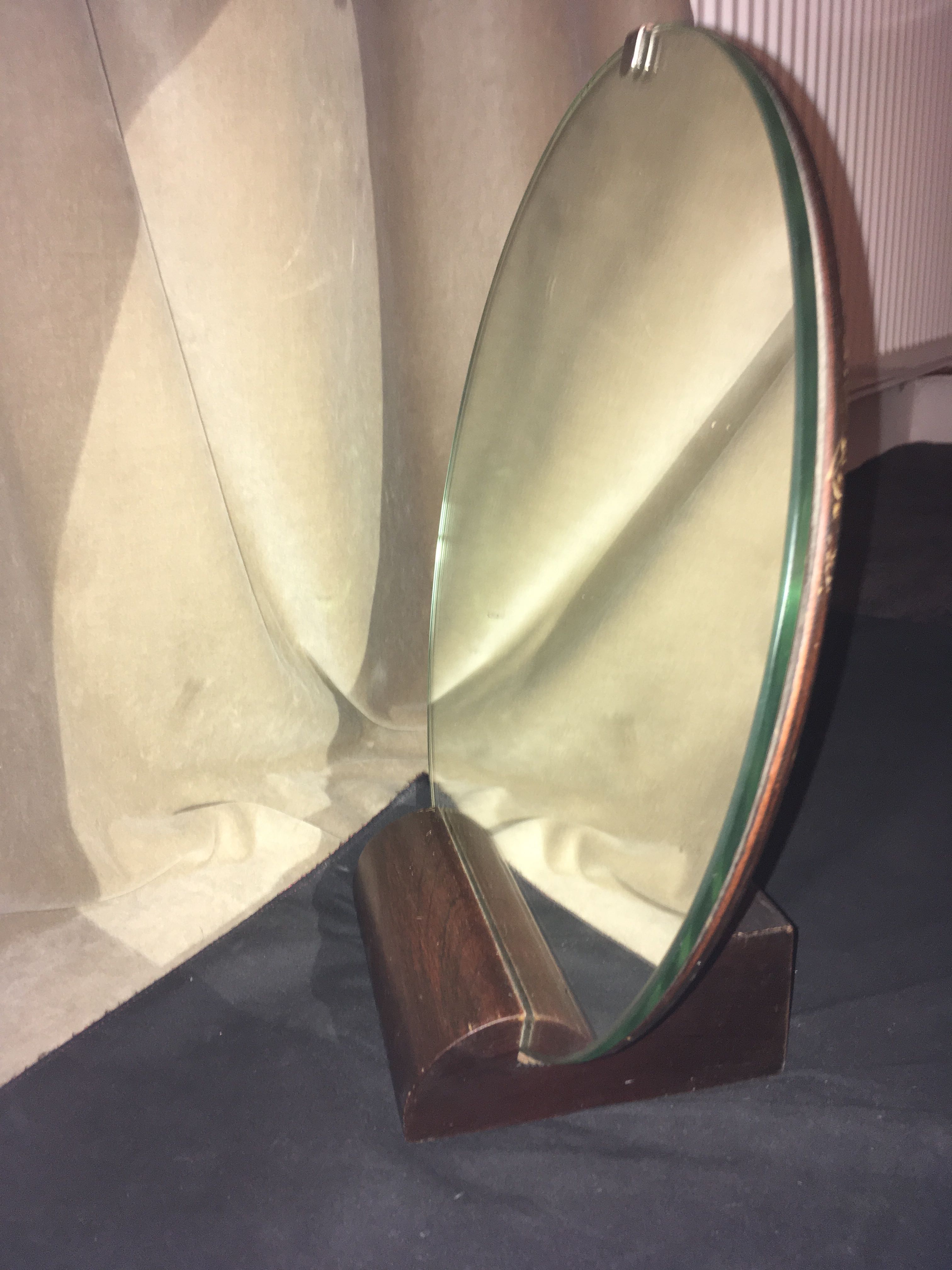 Mirror to ask art deco vintage 39x41cm