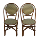 Paire de chaises rotin hardy