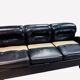 3 Room Living Room, Italy 1970/80 Black “adriano Piazessi”
