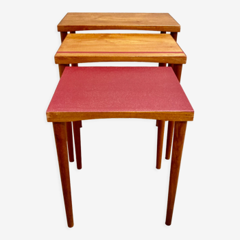 Coffee tables pull-out Scandinavian design 1950