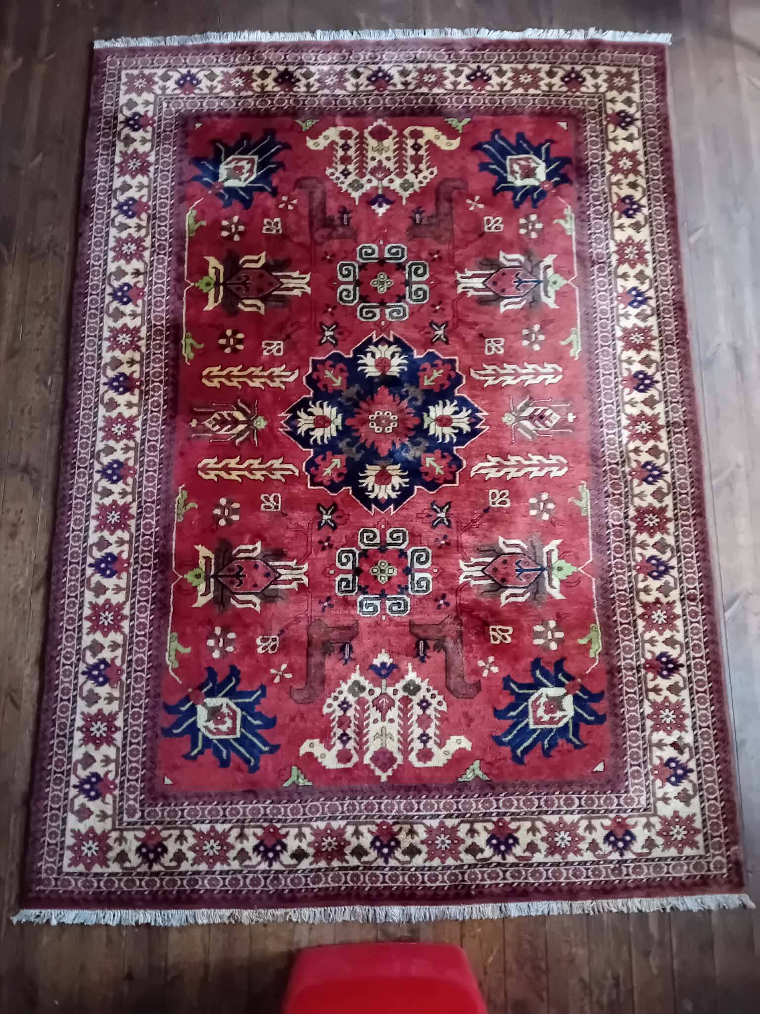Handmade Pakistani Kazak rug 280x200cm