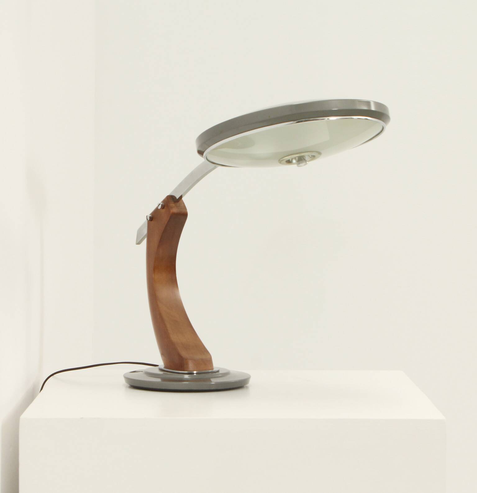 Desk lamp President S/C grey by Fase, Spain 1960s