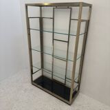 70s golden metal shelf