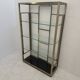 70s golden metal shelf