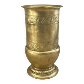 Antique brass umbrella stand