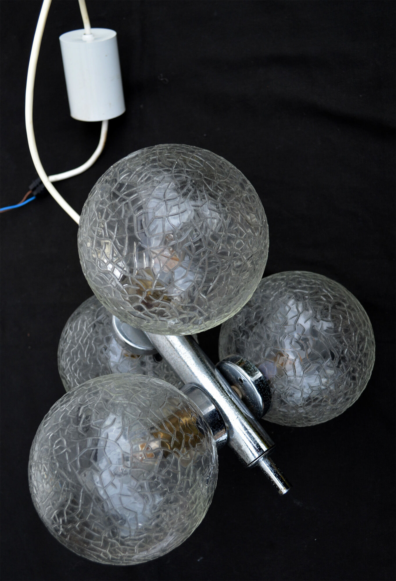 Chandelier ceiling light of the 1970s