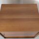 Small wooden and metal side table, 1970s