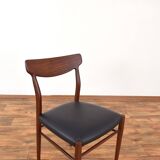 Teak Dining Chairs by Gustav Herkströter for Lübke, 1960s, Set of 4