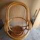 Fauteuil en bambou année 70