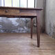 Table de ferme en noyer
