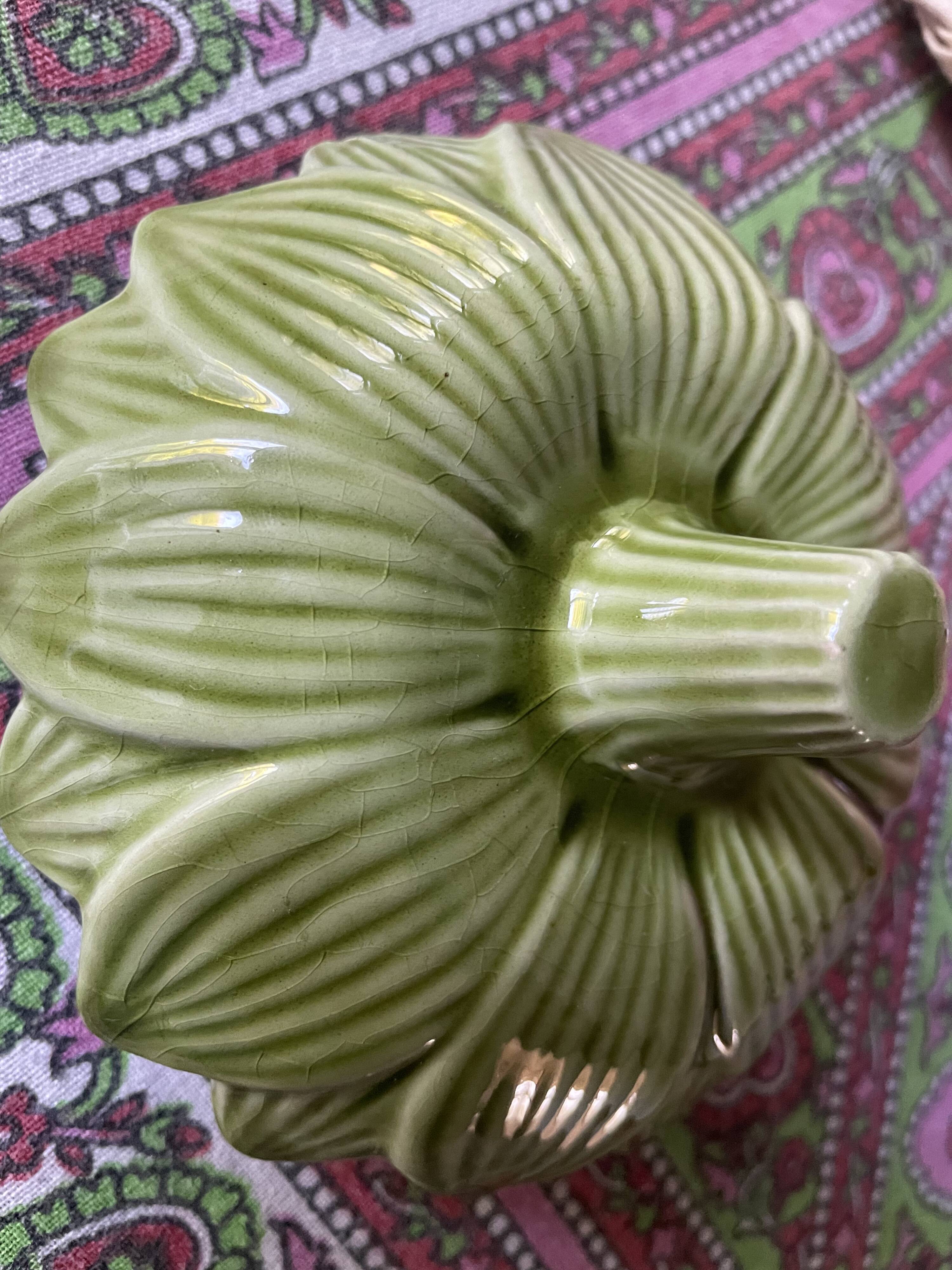 Pot céramique en forme de fraise