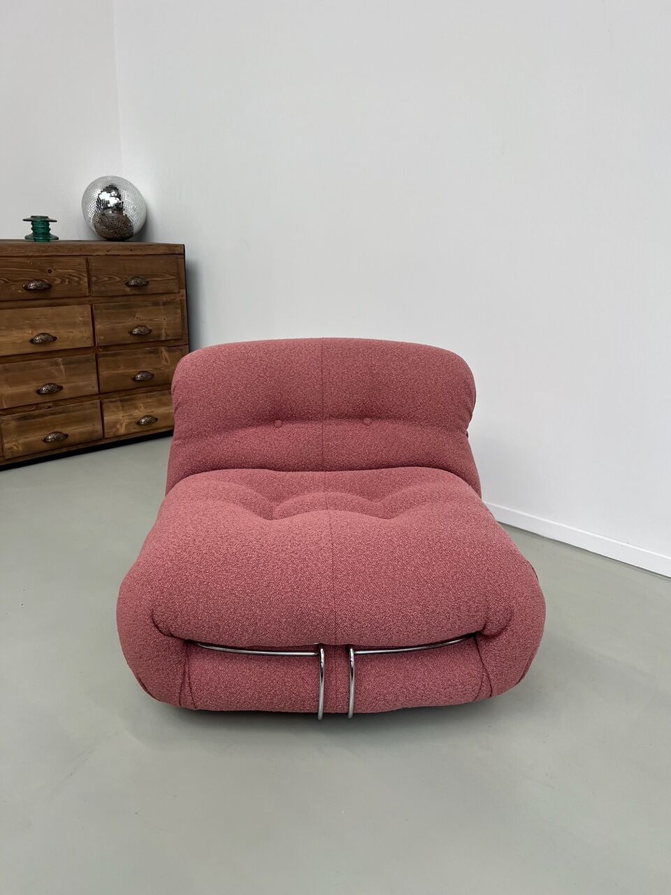 Armchair Soriana Afra and Tobia Scarpa 60s Cassina