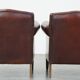 Lot de 2 fauteuils design en peau de mouton
