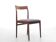 Suite of 6 Scandinavian rosewood chairs from Rio