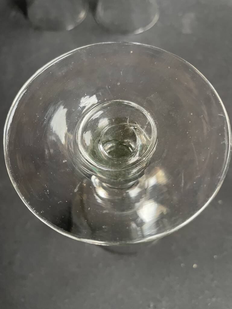 4 19th century water glasses – Établissements Legras