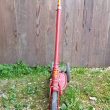 Ancienne trottinette nordy enfant métal rouge années 70 vintage